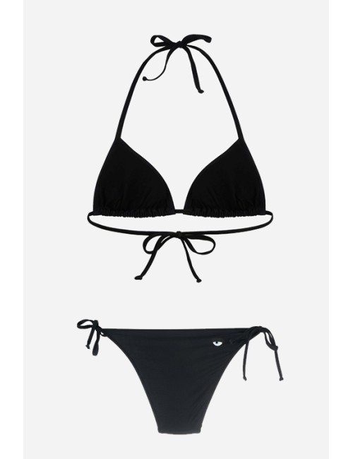 Chiaraferragni - bikini triangolo logo 5706-7106 a0555 nero