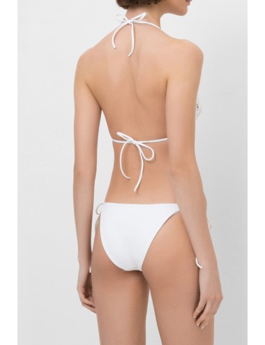 Ermanno scervino - bikini triangolo d404y312itm 10601 bianco