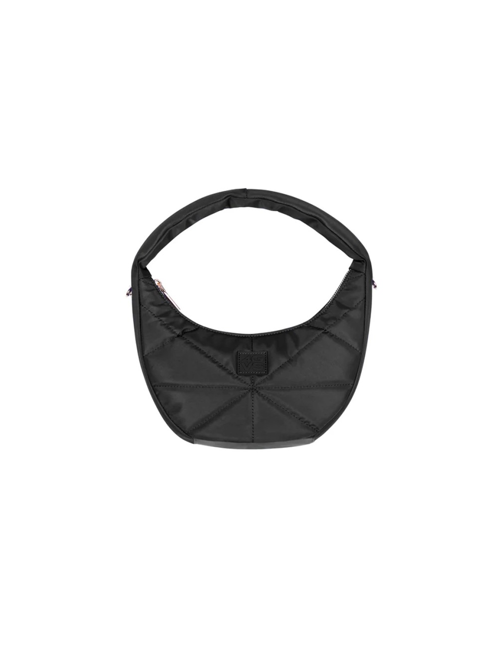 4giveness - borsa midi trapunta nylon nero 224wac4186 110