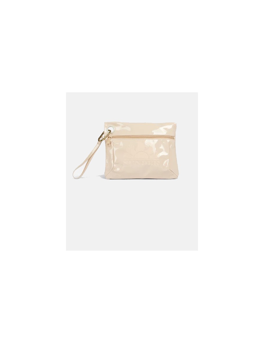 Sundek - pochette lucida con moschettone aw416abpv400 96601