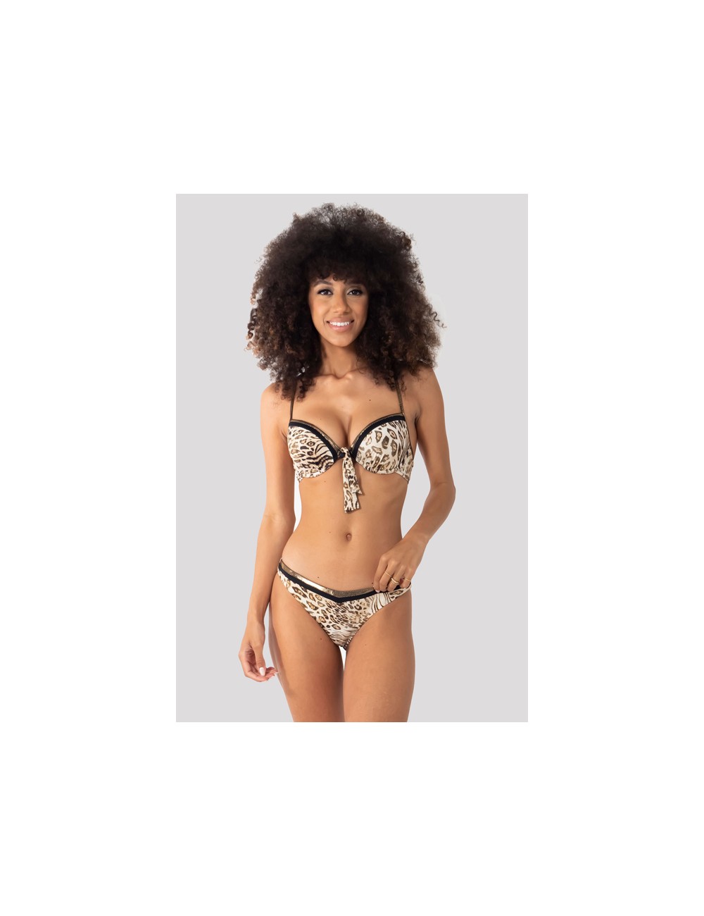 Vacanze italiane - bikini push-up nespola savannah vi23-108 ivory