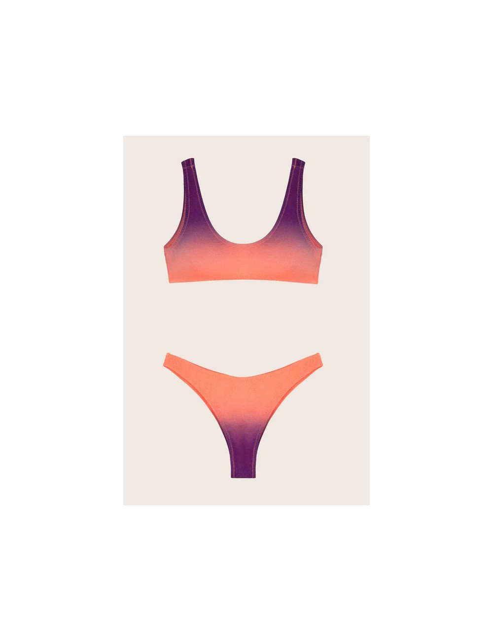 Effek - bikini top e slip americano fisso visionary dose fk24-v006x19