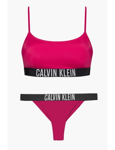 Ck - bikini top e slip calvin klein kw0kw01851-1727-t01