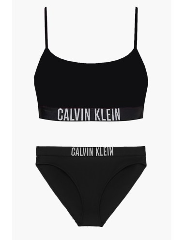 Ck - bikini top e slip calvin klein kw0kw01851-1859-beh