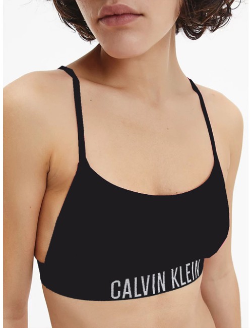 Ck - bikini top e slip calvin klein kw0kw01851-1859-beh