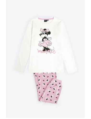 Disney- pigiama tween chic minnie  62266 ecru