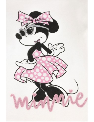 Disney- pigiama tween chic minnie  62266 ecru