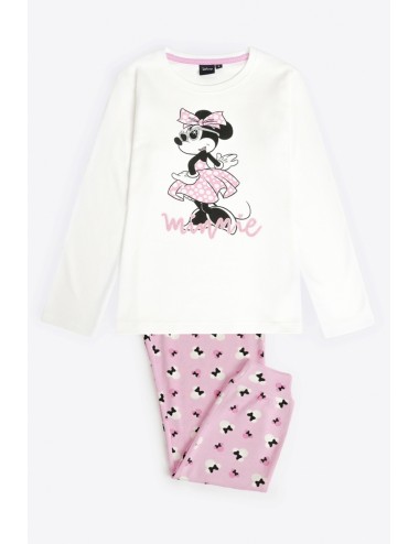 Disney- pigiama tween chic minnie  62274 ecru