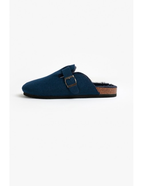 Admas - pantofole da casa uomo 69052 blu