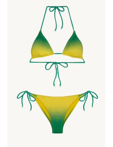 Effek - bikini triangolo e slip brasiliano regolabile visionary dose fk24-v002x18