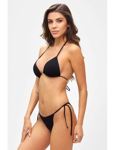 Effek - bikini triangolo e slip brasiliano regolabile fk23-1101nr