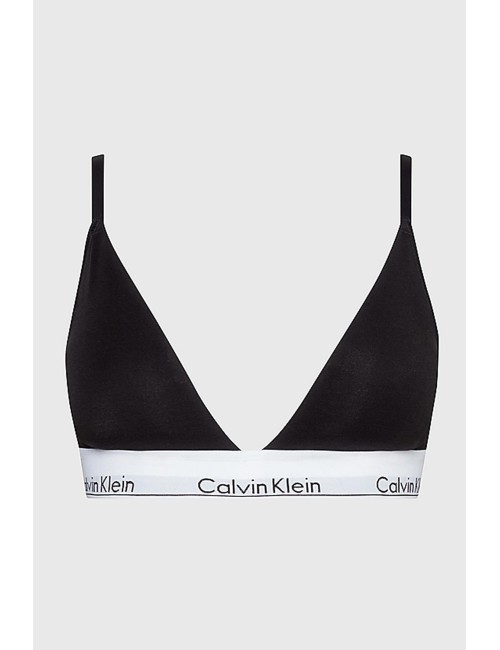 Ck - reggiseno a triangolo - modern cotton 000qf5650e-ub1