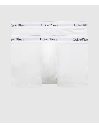 Ck - boxer 2pack modern cotton 000nb1086a bianco - 7973