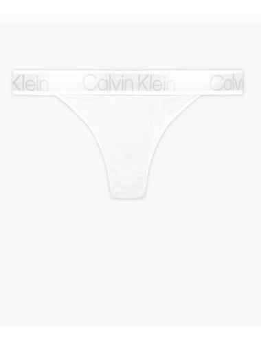 Ck - slip perizoma 000qf6686e-100 bianco - 9305