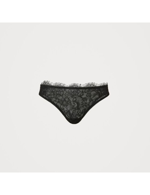 Twinset - slip brasiliana 211ll6377 nero - 8631