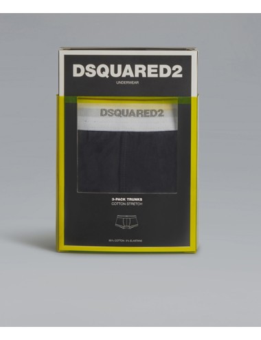 Dsquared2 - boxer tri pack dcxc60040 001 nero - 9295