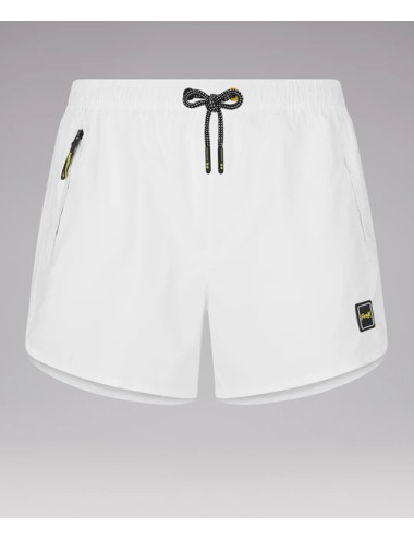 Effek - short t.u. con zip laterali fk23-2003wh bianco - 11781