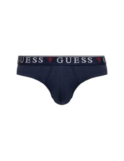 Guess - slip uomo 3packs u97g00 jr003 blu - 7663