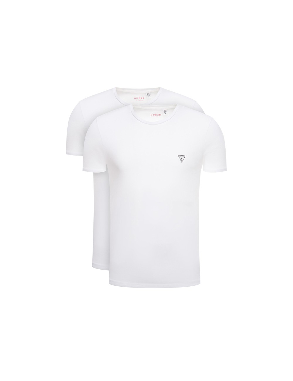 Guess - set 2 t-shirt uomo u97g02 jr003 a009 bianco - 7686