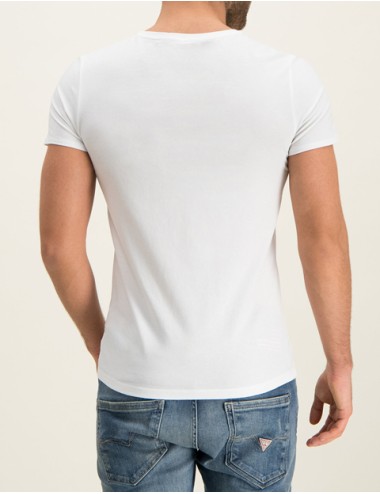 Guess - set 2 t-shirt uomo u97g02 jr003 a009 bianco - 7686