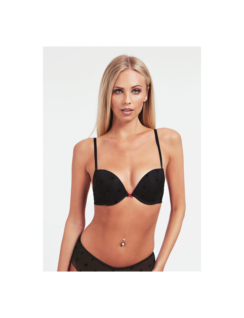 Guess - reggiseno push-up stampa all over o0bc18 ka7q0 - 7715