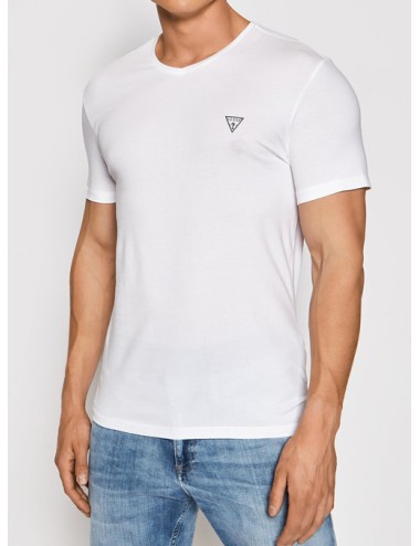 Guess - set 2 t-shirt uomo u97g03 jr003 a009 bianco - 8965