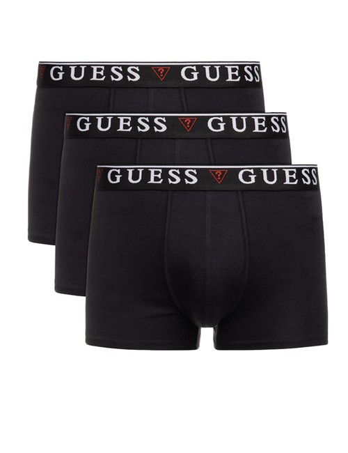 Guess - boxer uomo 3packs u97g01 jr003 nero - 8975