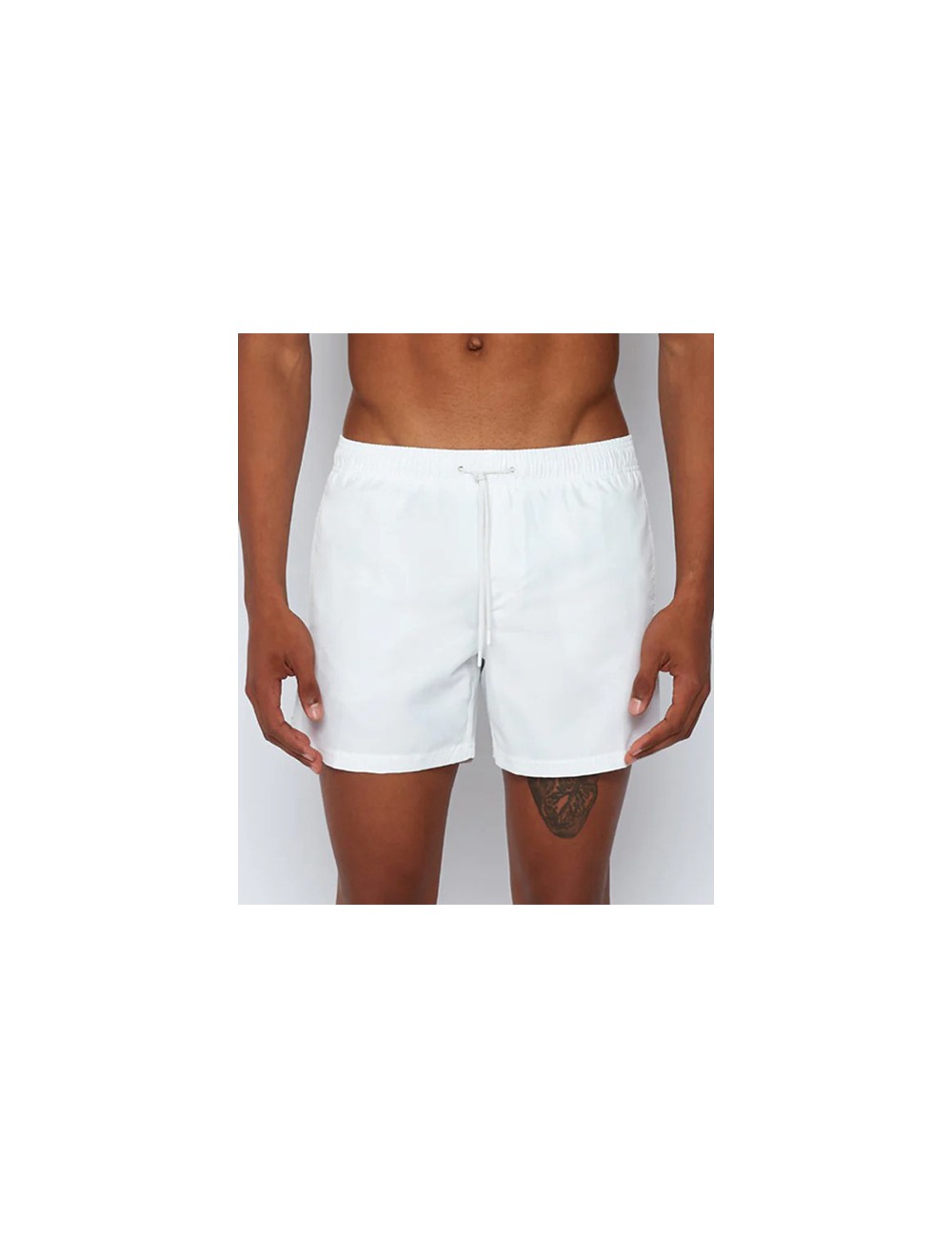 Sundek - boxer corto vita elastica repreve m504bdrt100 03902 off white - 11868