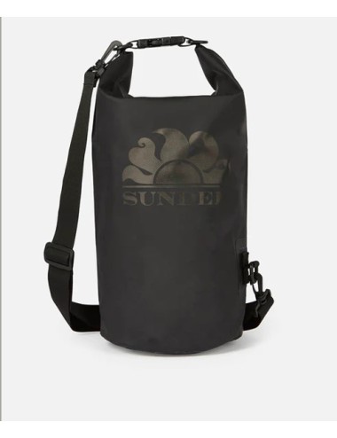 Sundek - borsa a tubo impermeabile 20lt am355abpv200 00401 nero - 13073