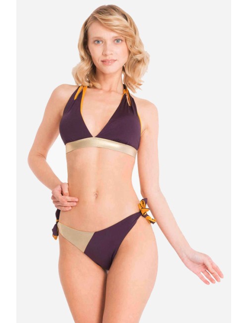 Vacanze italiane - bikini fascia mango vi22-094 plum - 10577