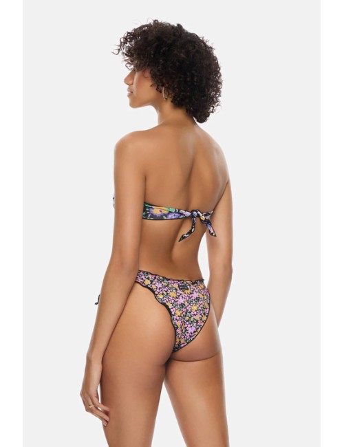 Mefui - bikini fascia frou frou e slip nodi regolabile rife mf23-1509u - 11480