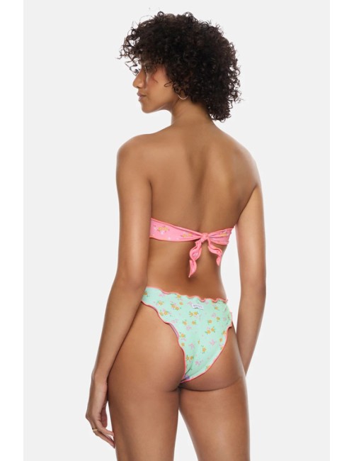 Mefui - bikini fascia frou frou e slip nodi regolabile rife mf23-1515u - 11487