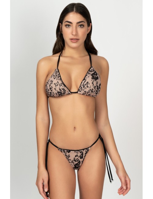 Mefui - bikini triangolo e slip brasiliano regolabile santa monica m22-0070x2 - 9568