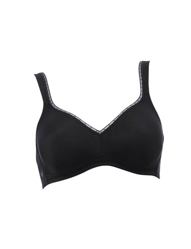 Rosa faia - twin firm reggiseno senza ferretto 5695 nero - 7980