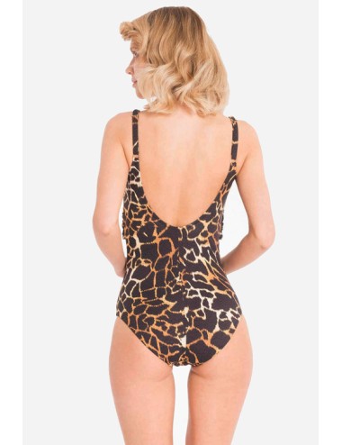 Vacanze italiane - costume intero papaya vi22-108 animalier - 10579