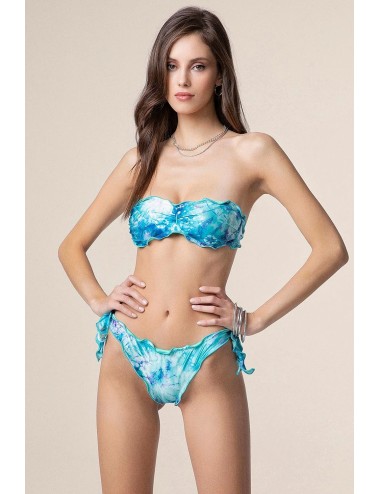 Mefui - bikini fascia con slip regolabile fantasia mf25-1501x31 - 14163