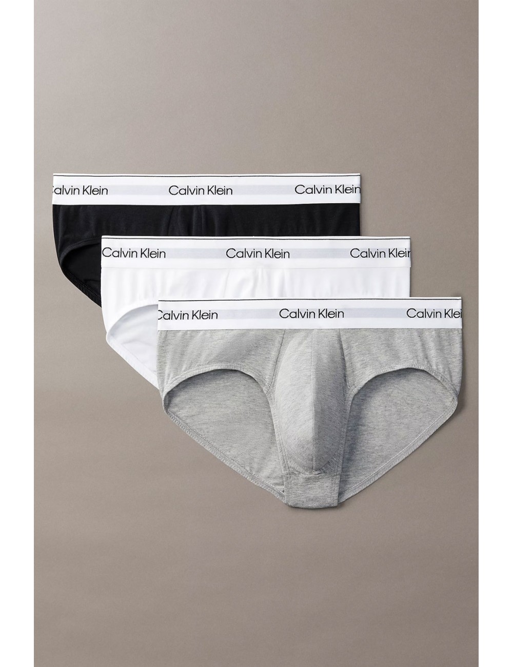 Ck - slip in confezione da 3 - icon cotton stretch lv00nb4388-mp1 - 14285