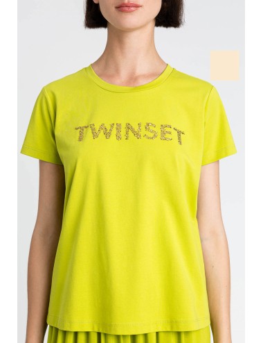 Twinset - t-shirt madreperla 251lb2mgg 00059 - 14113