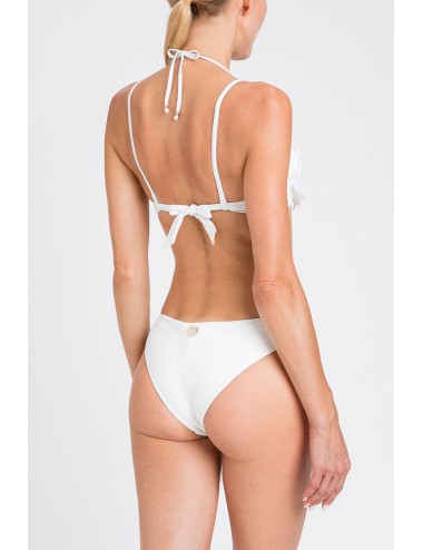 Twinset - bikini push-up e slip alto 251lmmv44 00632 bianco sugar - 14299