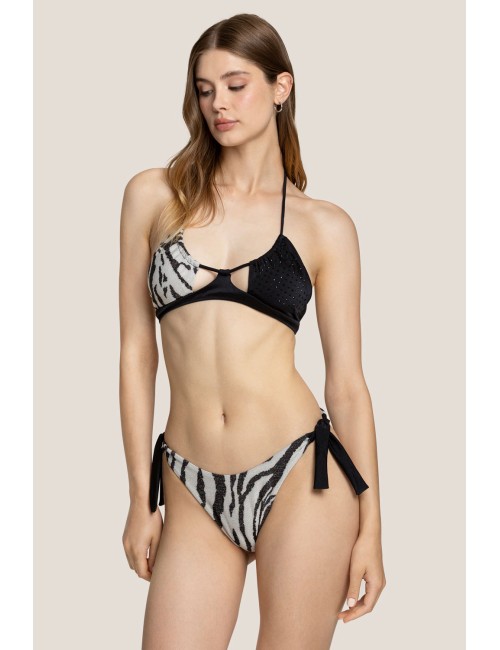 4giveness - fascia e slip laccetti zebra night 125wbwbk5127 200 - 14309