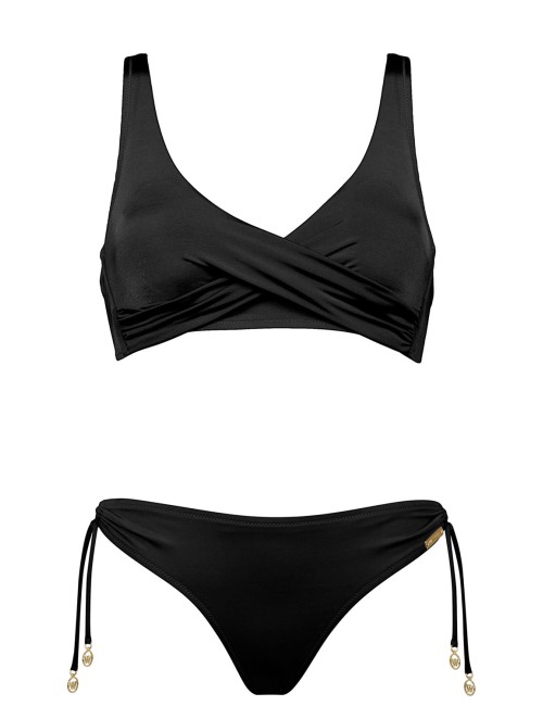 Watercult - bikini top incrociato deep black 7330+697 053 909 - 14391