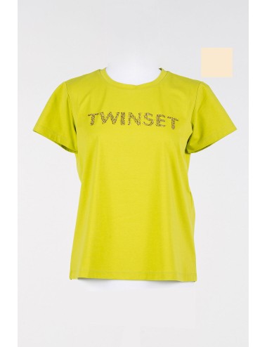 Twinset - t-shirt madreperla 251lb2mgg 00059 - 14113