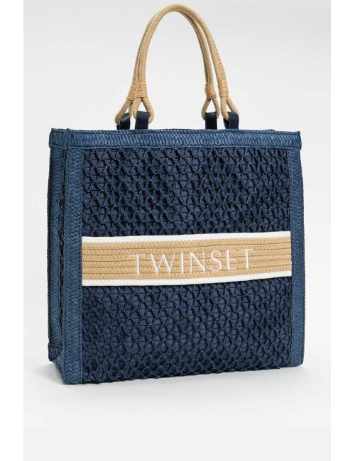 Borsa shopper in paglia intrecciata 251lm8ahh 11956