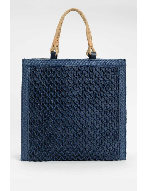 Borsa shopper in paglia intrecciata 251lm8ahh 11956