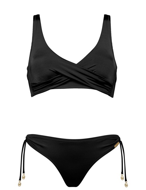 Watercult - bikini top incrociato deep black 7330+697 053 909