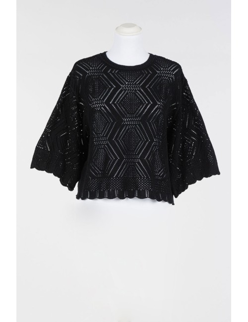 Maglia girocollo in cotone 251ll3saa 00006