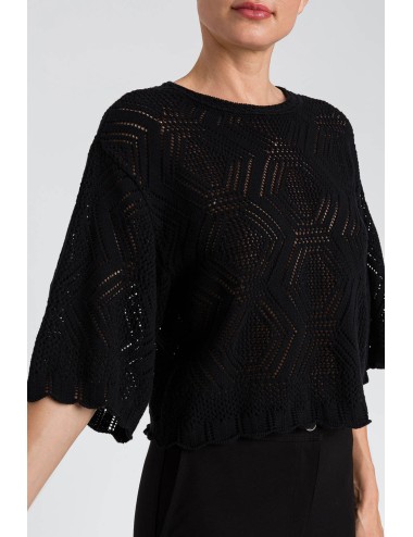 Maglia girocollo in cotone 251ll3saa 00006