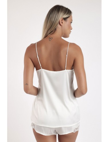 Admas - baby doll in pizzo 63099 bianco