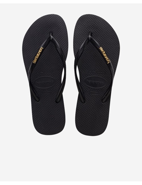 Slim logo metallic black/gold 4119875.1924.f17