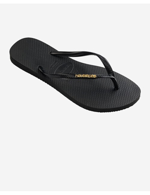 Slim logo metallic black/gold 4119875.1924.f17